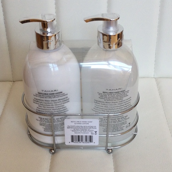 NWT Tahari Luxury Hand Wash & Lotion Set - White - Picture 2 of 7
